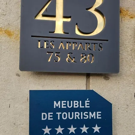 Quai 75 - 5 Etoiles - Vue Vienne 公寓 沙泰勒罗